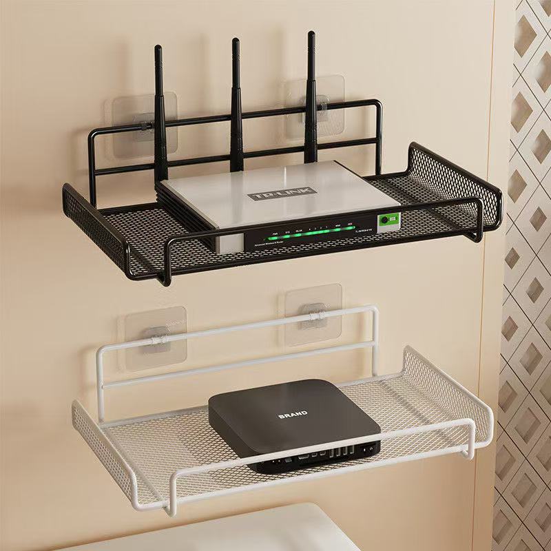 Home Bathroom Organizer - Mensola da parete per router, senza
