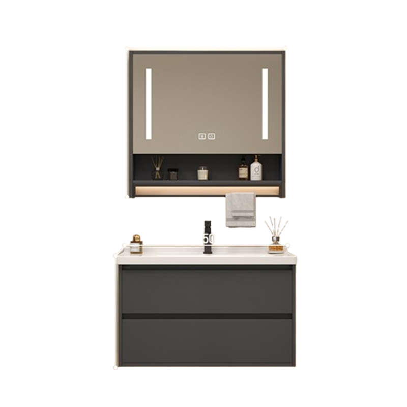 Home Bathroom Vanity Combo - Toilette in ceramica Vanità da bagno