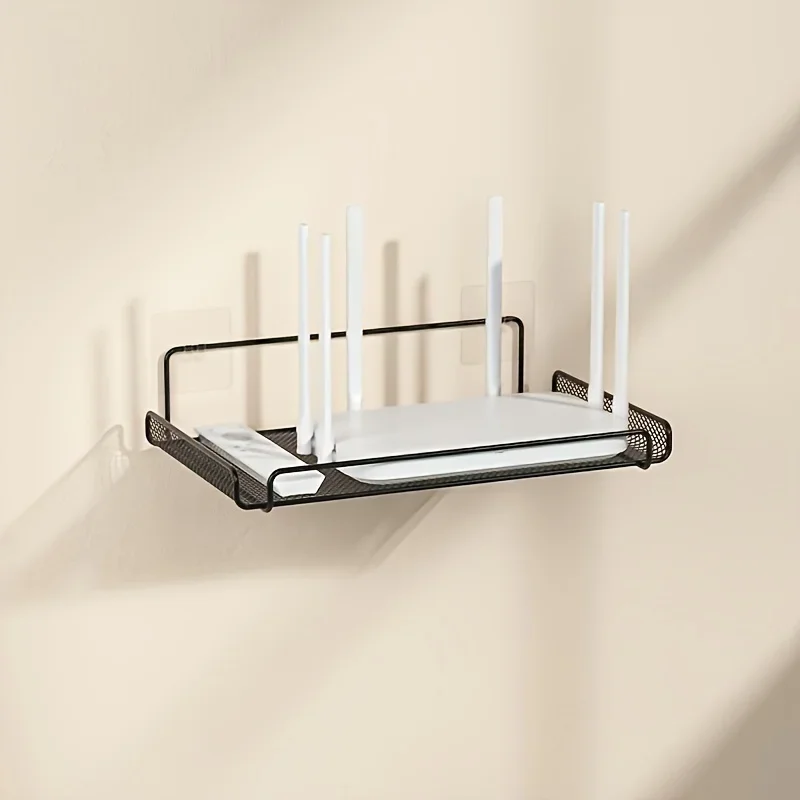 Home Bathroom Organizer - Mensola per Router in Acciaio Inox