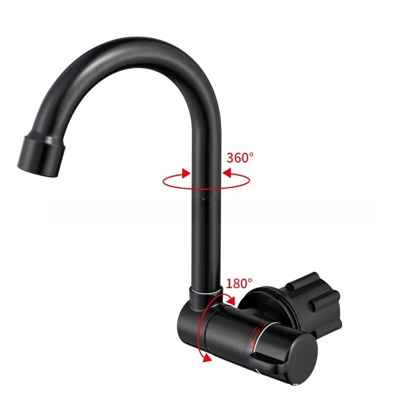 Rubinetto Nero Pieghevole per  - Basin Mixer Tap recensione e prezzo