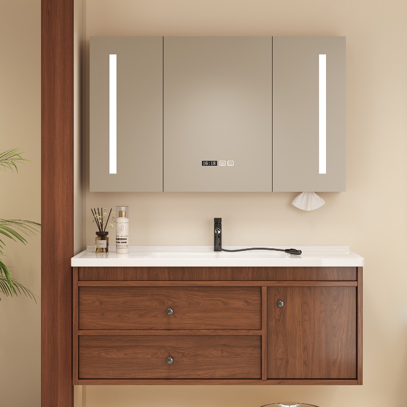 Mobiletto da Bagno Bianco, Esp - Home Bathroom Vanity Combo recensione e prezzo