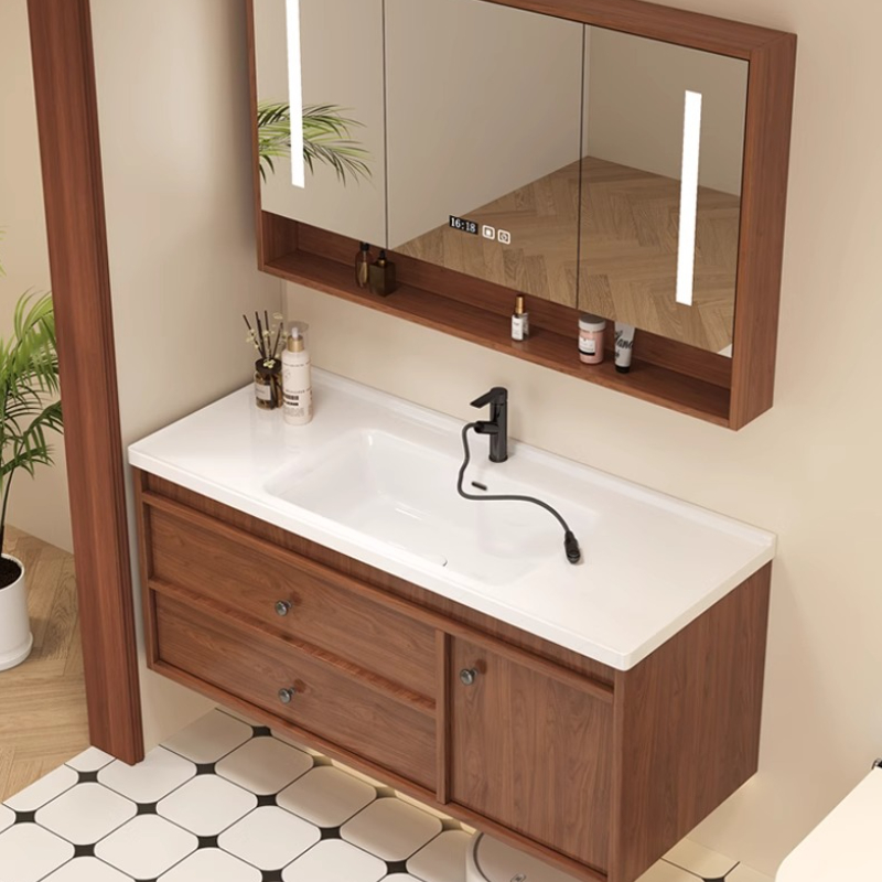 Mobiletto da Bagno Bianco, Esp - Home Bathroom Vanity Combo recensione e prezzo