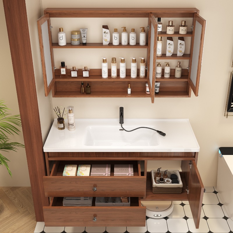 Mobiletto da Bagno Bianco, Esp - Home Bathroom Vanity Combo recensione e prezzo