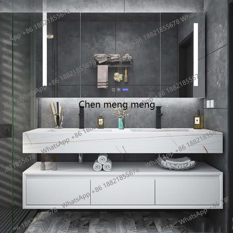Mobiletto da Bagno Nero con Il - Home Bathroom Vanity Combo recensione e prezzo