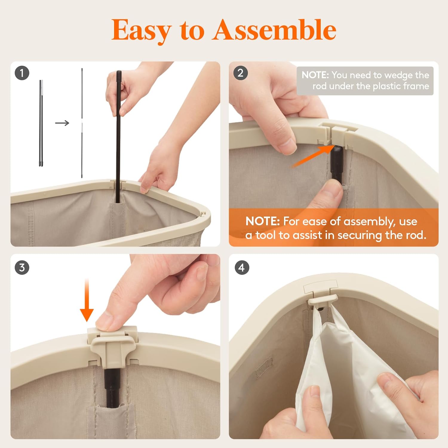 Cesto per la biancheria in pla - Home Essentials Bathroom Storage recensione e prezzo