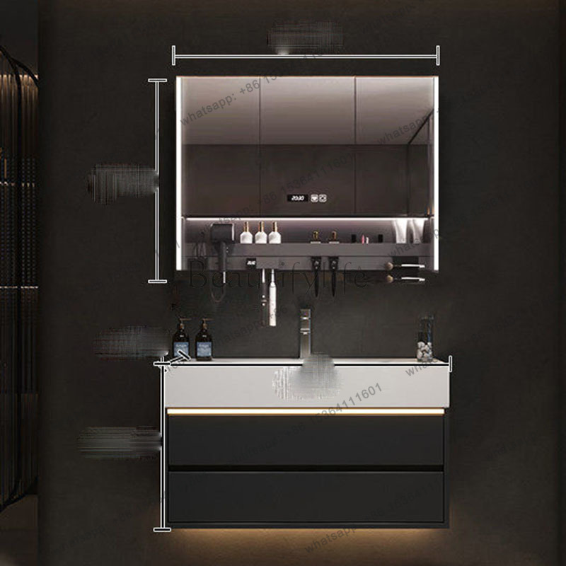 Mobiletto YJ di Lusso con Cass - Home Bathroom Vanity Combo recensione e prezzo