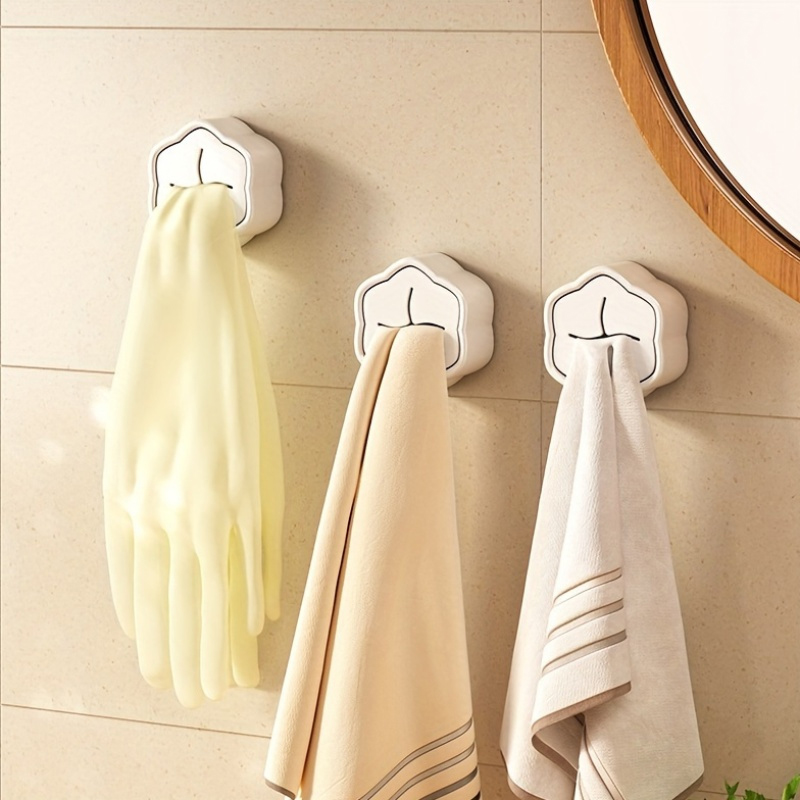 Set di 6 Ganci Adesivi per Asc - Home Bathroom Organizer recensione e prezzo